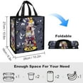 thumbnail image 4 of The Cuphead Show Portable Lunch Bag, Insulated Lunch Box Reusable Lunch Totes Bag For Camping Hiking Travel Picnic, 4 of 7