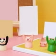 thumbnail image 4 of OUSITAID Cochon Dessin Animé Chat Frog Panda Chien Mini Poupée en Résine Jouet de Bureau à Domicile, 4 of 10