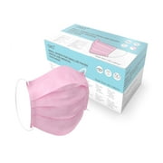 AVO+ Little Masks for Little Faces - Disposable Face Mask - 50 box- Pink