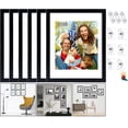 thumbnail image 1 of Juego de 6 Marcos para Fotos de Pared 11x14 Pulgadas (37.5x30cm) - Colgable Ajustable Vertical/Horizontal, Dise&ntilde;o Moderno para Decoraci&oacute;n de Hogar, Oficina, Sala o Dormitorio - M, 1 of 6