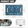 thumbnail image 7 of Yuyamidu Christmas Golf Cart Seat Covers with 4 Front Pockets Blue Snowflake Golf Cart Seat Towel Blanket Club Car Seat Cushion Covers, 7 of 7