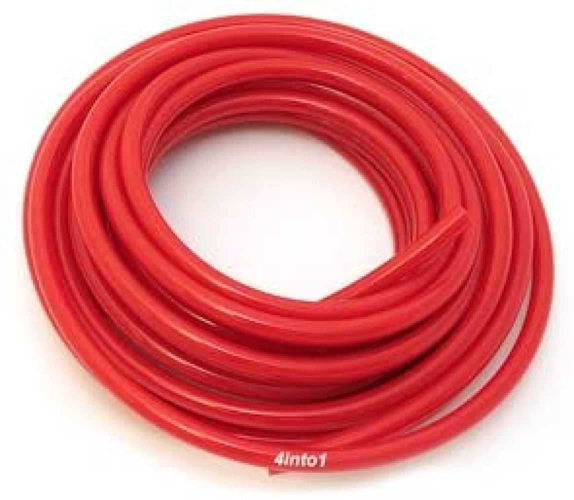 Helix Clear Pink/Red 1/8 Polyurethane Fuel/Vent Line 10 Feet 