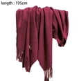 thumbnail image 2 of Summer scarf an oversized long light linen beach gauze shawl, 2 of 5
