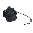 thumbnail image 4 of 4x Bolsa De Viaje Para El Cuello, Tarjetero De Bolsillo De Tela Oxford Para Deportes, Escalada, Ciclismo, Negro, 4 of 8