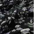 thumbnail image 5 of Sweet Jojo Designs Boho Floral Wildflower Black and Purple Girl King Duvet Cover Bedding Set 3 Piece, 5 of 6