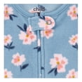 thumbnail image 3 of Mameluco Carter's Child of Mine Azul Estampado Floral 0-3M, 3 of 4