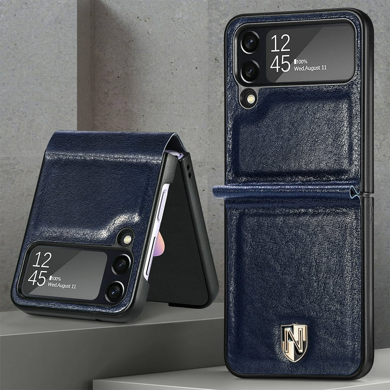 Premium Designer Leather Case for Samsung Z Flip 3