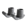 thumbnail image 1 of Ski Glides, Universal Foot Pads for Folding Walkers Grey, 1 of 5
