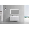 thumbnail image 5 of Kubebath Balli 48'' Double SinkWall Mount Modern Bathroom Vanity in Gloss White Finish, 5 of 6
