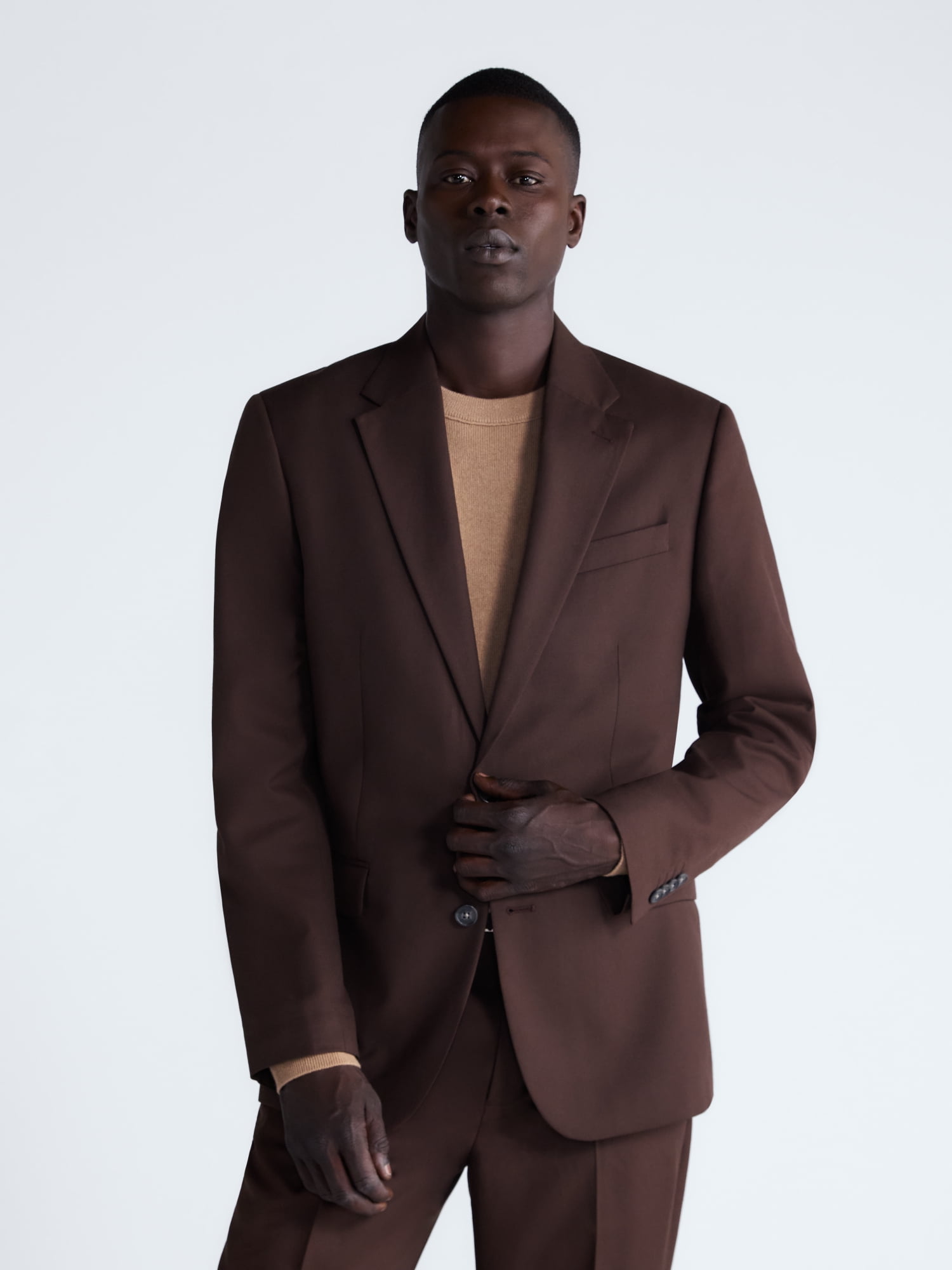Free Assembly Men's Tailored Fit Suiting Jacket, Sizes 36R-48R