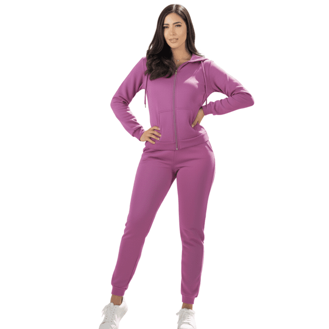 Set Pants y Sudadera Mujer Manga Larga Tallas Extras Oversize Traje Deportivo para Dama Traje De Jogging Chándal con Abrigo y Pantalón