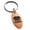Rose, variant on Stainless Steel Pirate Skull & Cross Swords Engraved Small Oval Charm Keychain Keyring