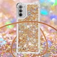 thumbnail image 4 of Funda FOXDOCK para Motorola Moto G 5G 2022 con Cuerda Ajustable, Brillo Líquido, Protección Antigolpes y Lente – Ideal para Regalo, 4 of 6
