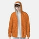 thumbnail image 2 of Fotbe Orange Glitter Chaqueta con Protección Solar UPF 50+ para Hombre y Mujer, Camisa con Capucha y Bolsillos-X-Large, 2 of 7