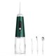 thumbnail image 2 of Diente inalámbrico Irrigador giratorio Pantalla digital 350 ml Flosser de agua Portátil Dientes de viaje Herramienta de limpieza de la boca Suministros de lavado verde Inevent CE001382-03B, 2 of 7