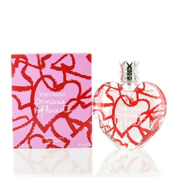 Vera Wang Vera Wang Princess Of Hearts Vera Wang Edt Spray 1 7 Oz 50 Ml W Walmart Com Walmart Com