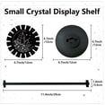 thumbnail image 2 of Moon Flower Crystal Pendulum Shelf Pendant Display Holder Stand Black Magic Boho Wooden Dowsing Divination Metaphysical Boards Witchy Stuff, 2 of 9