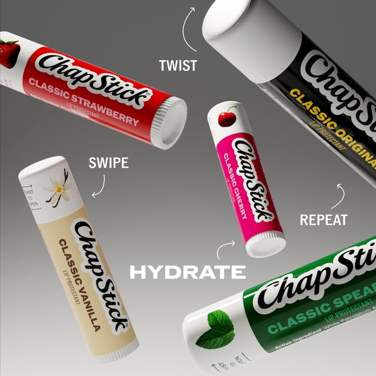 Chapstick Classic Cherry Lip Balm Set - Cherry - 3ct/0.45oz: Lip