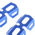 thumbnail image 3 of Silenciador de de Protección de Tubo de de 1 Pieza + Abrazaderas de Tubo de 4 Piezas para F800 F700 GS Azul Soledad  Protector de calor del tubo de escape, 3 of 7