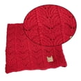 thumbnail image 3 of Funda de cuello grueso tejida de lana cálida para otoño e invierno para niños, 3 of 5