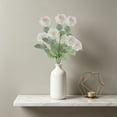 thumbnail image 4 of Artificial 3 Heads Roses Artificial Flower For Home Decoration, 4 of 8