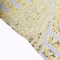 Efavormart 5 Pack Gold Diamond Glitz Sequin White Spandex Chair Sash ...
