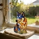 thumbnail image 4 of Decoración del hogar, decoración de habitaciones, decoración de paredes, adornos de resina, luces nocturnas LED, esculturas de la serie de perros brillantes, figuras de animales de resina, esculturas, 4 of 6