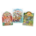 thumbnail image 1 of Juegos de pegatinas hinchadas de Melissa & Doug - Safari, Pirata, En la granja Melissa & Doug 772932578, 1 of 1