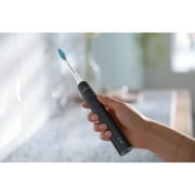 Philips Sonicare 3100 Series Electric Toothbrush - Sonic Toothbrush with Advanced Sonic Technology, Pressure Sensor, Two Intensity Settings, Smartimer & Quadpacer, Black, Model HX3681/04