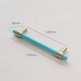 thumbnail image 2 of Gamvdout Chest of Drawers Kitchen Door Knobs Furniture Hardware Pulls and Handles Brushed Brass Handles T Bar Cupboard Handles for Bedroom Furniture Cabinets, 2 of 9