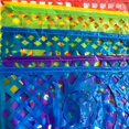 thumbnail image 4 of Square Day Of The Dead Mexican Halloween Party Decor Colorful Flags Cinco Festival Dead Theme Festivals Party Banners, 4 of 6