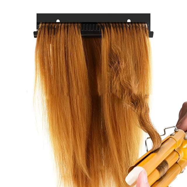 Hair Extension Hanger, Acrylic Lightweight Display Holder With Dual Locking Suction Cups, Space Saving Design, Wide Application