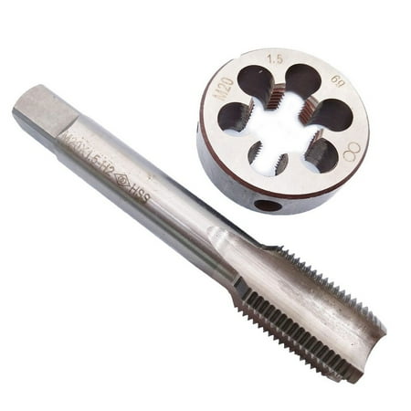 

HSS M20 x 1.5mm Tap & M20 x 1.5mm Die Metric Thread Right Hand High Speed Steel