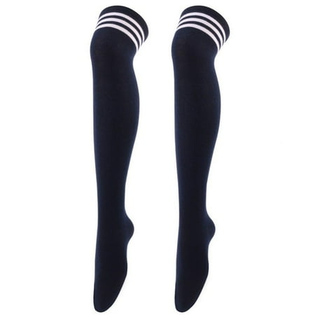

Women Warm Thigh High Stockings Over Knee Socks Velvet Calze Stretch Stocking Temptation Medias Overknee Long Socks