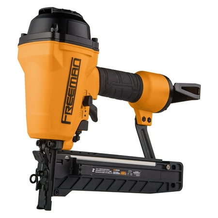 

Freeman G2SS50 2nd Generation Pneumatic 16-Gauge 2 Medium Crown Construction Stapler with Adjustable Metal Belt Hook and 1/4 NPT Air Connector