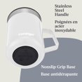 thumbnail image 2 of Contigo Streeterville Stainless Steel Mug with Splash-Proof Lid, 14 oz (414 ml), Vacuum-Insulated Tumbler with Handle for Coffee & Tea, Salt, 2 of 9