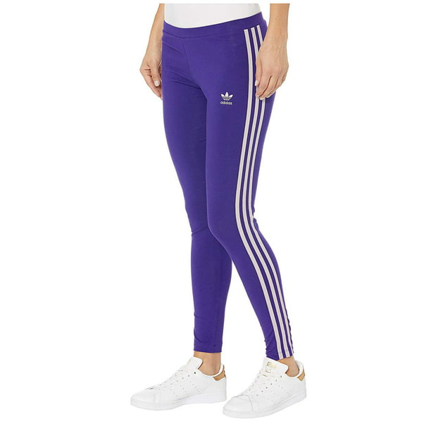 Inademen Voorganger Jabeth Wilson adidas Originals 3 Stripes Tights Collegiate Purple - Walmart.com