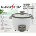 thumbnail image 3 of EUROSTAR RC610W 10-Cup Rice Cooker, White, 3 of 3