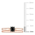 thumbnail image 2 of Everly Women's Diamond 14k Rose Gold Bridal Set, 2 of 7