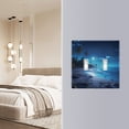 thumbnail image 5 of Dailycode Light Switch Plate Covers 2 Gang Wall Plate Plastics Outlet Covers for Kitchen Home Office Decor Beach in Night, 5 of 8
