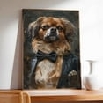 thumbnail image 4 of Hudo Gift Fathers Day, Tibetan Spaniel Dog Dad Poster - Father Gifts - Tibetan Spaniel Dog Canvas Wall Art - Wall Decor Living Room - Bathroom Pictures Wall Decor, 4 of 5