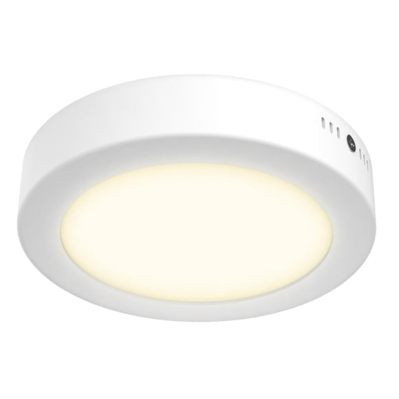 Lámpara Tecno con LED integrado 12W blanca luz suave cálida ANKAA II 12PTLLEDR30MVB
