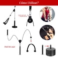 thumbnail image 3 of Y Sistema de Polea de Elevación, Sistema de Polea de Máquina de Cable para Gimnasio, Extensiones de Tríceps Juego de 8 Piezas, Equipo para Entrenamiento de Fuerza Gimnasio en Casa, 3 of 5