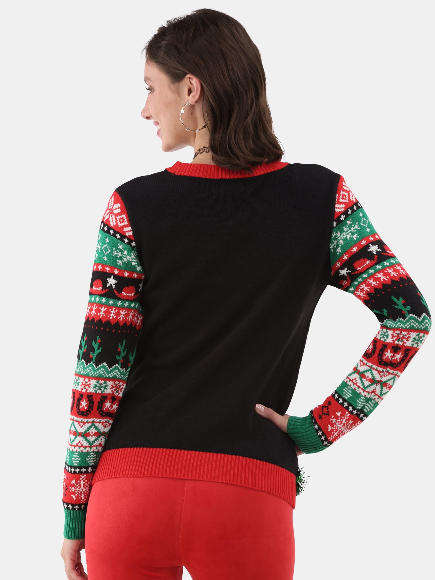No Boundaries Christmas Sweater, Women's