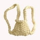 thumbnail image 5 of Mochila para mujer, mochila informal tejida gruesa de lana islandesa para niñas (beige) Sywqhk Para Estrenar, 5 of 5