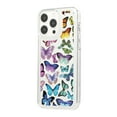 thumbnail image 2 of Butterfly Pattern Case for iPhone 16 Pro Max, Clear Phone Case Cute Pattern for Women Girls Case, Non-Yellowing Shockproof Scratch Resistant Slim Cover for iPhone 16 Pro Max, Butterfly-A, 2 of 11
