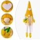 thumbnail image 4 of Artículos decorativos de verano Muñeca amarilla de punto sin rostro Muñeca colgante con forma de limón Gnomo amarillo, 4 of 8