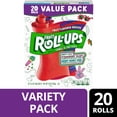 thumbnail image 3 of (2 pack) Fruit Roll-Ups Fruit Flavored Snacks, Variety Value Pack, 20 Ct, 10 oz, 3 of 17