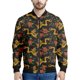 thumbnail image 4 of Sudadera con capucha y cremallera con estampado de dragón chino, chaquetas estampadas en 3D para hombre, chaqueta informal de moda con cuello alto, ropa, 4 of 5