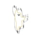 thumbnail image 2 of Moldes para Hornear en Forma de Fantasma de Halloween de Acero Inoxidable, Molde para Hornear Galletas, 2 of 6
